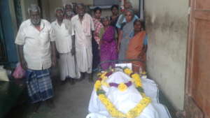 Mr.Alagarsamy's death body