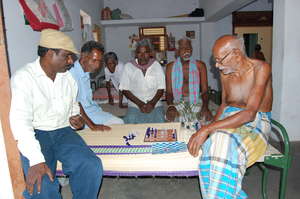 Inmates are in playing