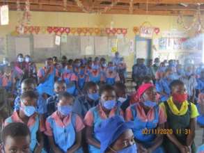 Donating computers to Rimbi Primary School