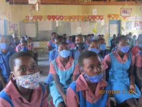 Donating computers to Rimbi Primary School