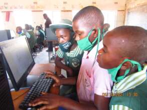 Students At Mbeure During Hands  on Training