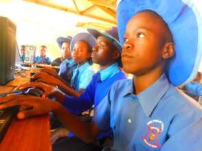 Rimbi Primary Students During Hands On Training