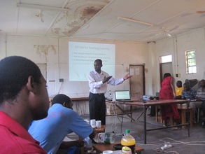Mr Mupinda Giving and Overview of the Tools
