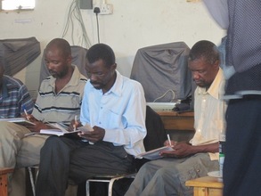 Teachers attending the ICT workshop