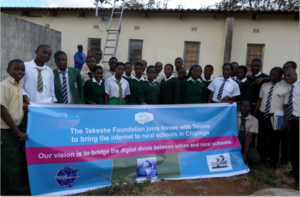 Rimbi High - Students Excited About  The Internet
