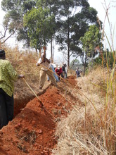 Community labour (Trenching)