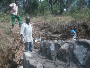 Technical works at the water tank