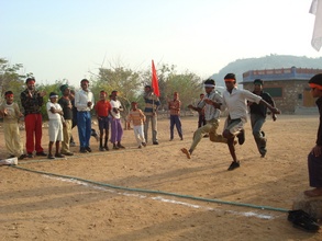 100 meter sprint