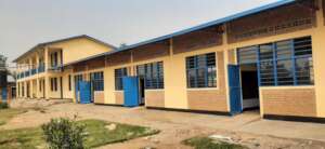 renovating classrooms at GS Bugarama Cite
