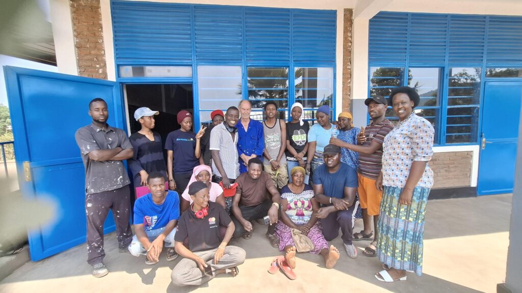 Our painting team at GS Pera