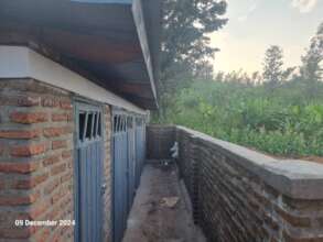 New latrines at Mubera