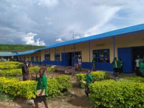 Renovated classrooms at Ryankana