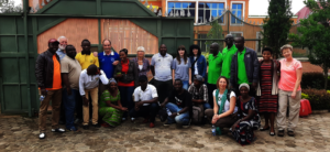 Our volunteers team with local partners