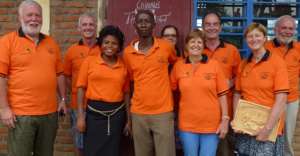 All the Team with shirts given by the School