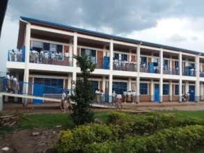 New two storey building at Muko