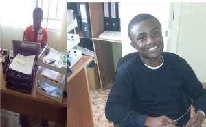 AGLI's 2nd Male Beneficiary Prince interns at GPFA