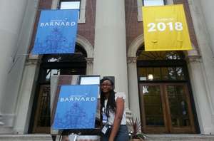 GPFA Scholar Anita at Barnard College, NY