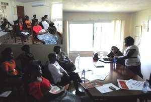 Training GPFA Scholars on EBOLA Prevention