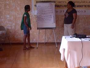 Gender Role Play-Peace Through FairPlay Youth Camp