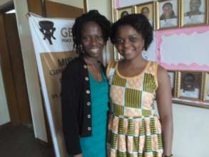 International Scholars Georgia (R) & Yvonne (L)