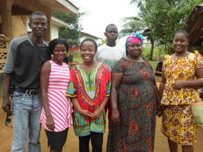 Julateh with GPFA staff, friend & family members