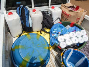 Boarding Students Supplies Ready to be dropped off