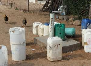 Waiting for water