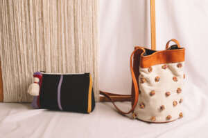 New pom bucket bag