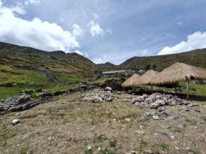 Site for construction of weaving center