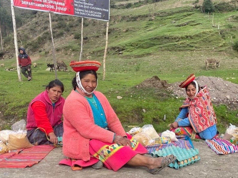 Panettone and chocolate at Christmas food relief