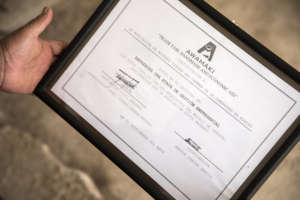 The first Awamaki Diploma!