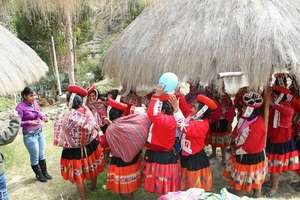 Team building activity in Patacancha