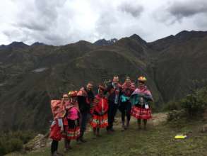 Tourism Team with Huilloc Alto Weavers