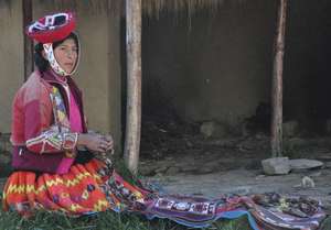 Weaver Magdalena at the old center