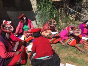 Awac Puna members draw visions of empowerment