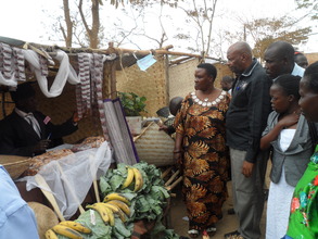 guest visiting stalls of pass outs