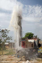 Pallisa hits water!