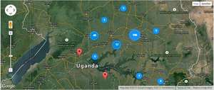 Sample map from International Lifeline Fund