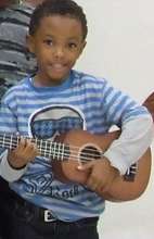 CJ loves making music!