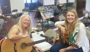 Kelly and Sarah in San Diego