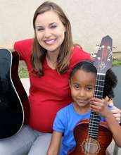 Jamie and Angelica make music in class!