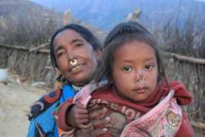 Niru With Grandmother