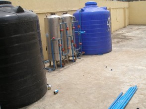 tHE PURIFICATION mEDIUM CONNECTED TO THE WATER TANKS