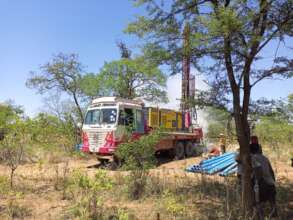 Drilling at Nampaka Village