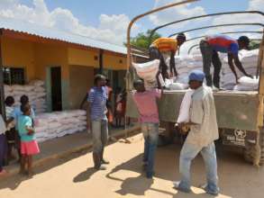 Food Distribution - Bunsanga Primary School