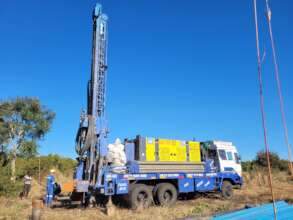 DRILLING FOR WATER - SIMUKOMBO SCHOOL