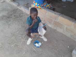 School feeding programme at Singwamba