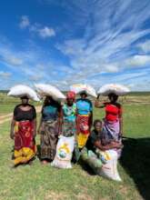 BAGS OF MAIZE FOR VULNERABLE - MUKUNI