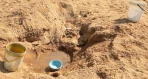 Drinking water drawn from shallow wells