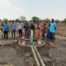 Siamweya Community borehole and handpump